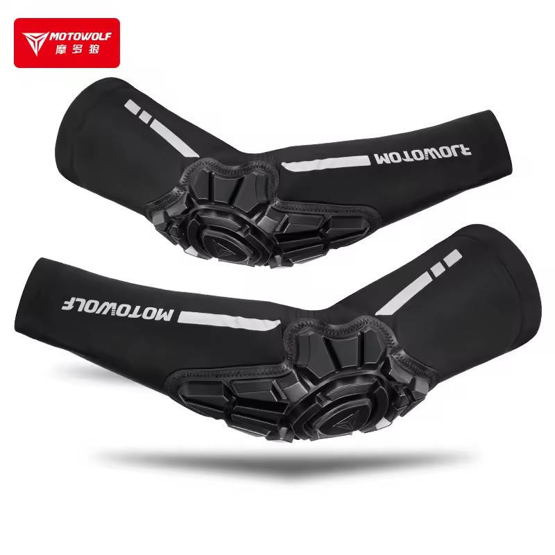 MOTOWOLF-Protector de codo par - Mountain Biking Elbow Pads reseña y precio