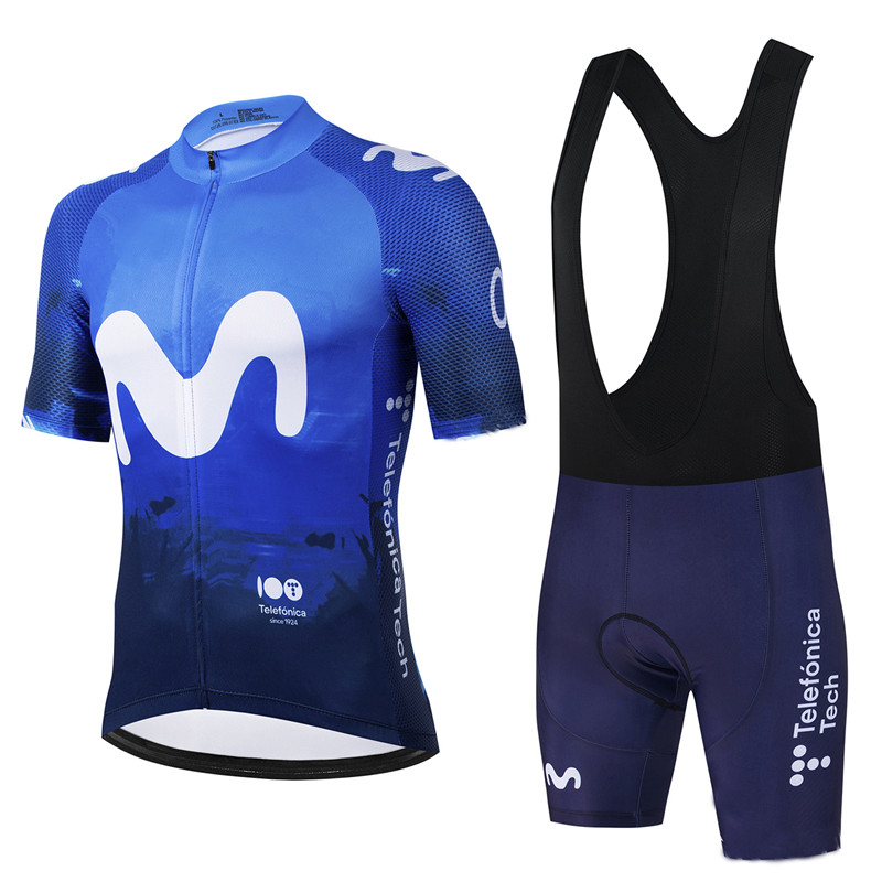 Movistar Pro Team-Camiseta de  - Mountain Biking Uniform reseña y precio
