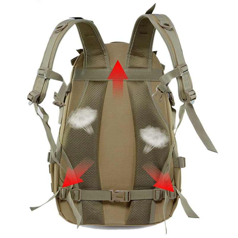 Mochila táctica de 35L, imperm - Mountain Biking Backpack reseña y precio