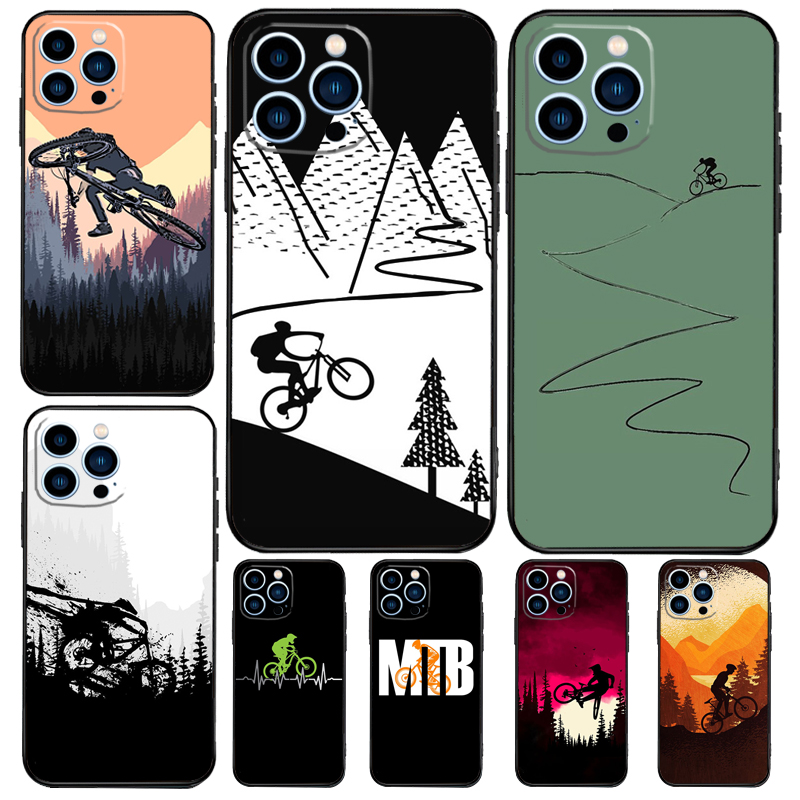 Funda para Bicicleta de Montañ - Mountain Biking Cartoon reseña y precio