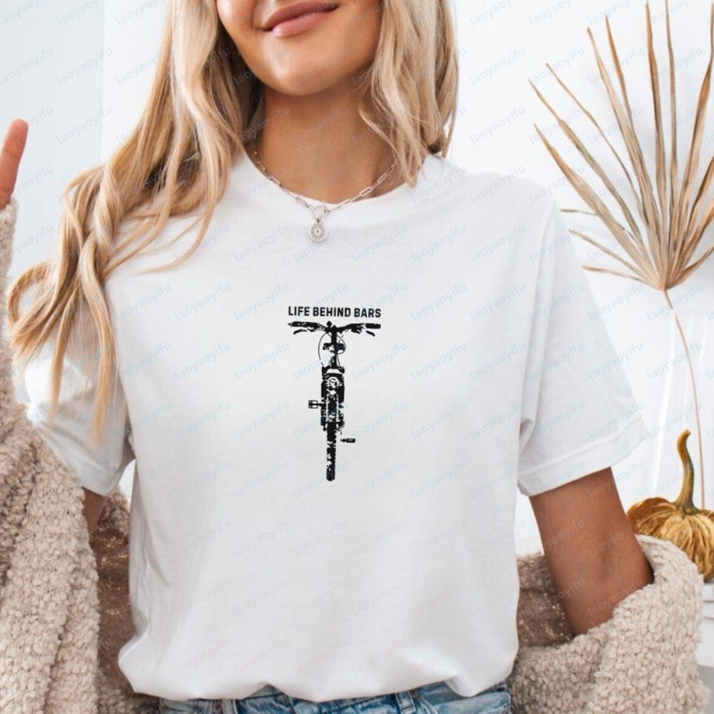 Camiseta divertida para ciclis - Mountain Biking Cartoon reseña y precio