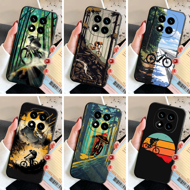 Funda de Silicona Suave para T - Mountain Biking Cartoon reseña y precio