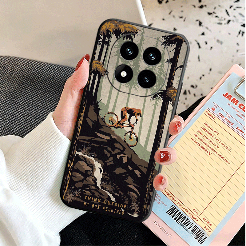 Funda de Silicona Suave para T - Mountain Biking Cartoon reseña y precio