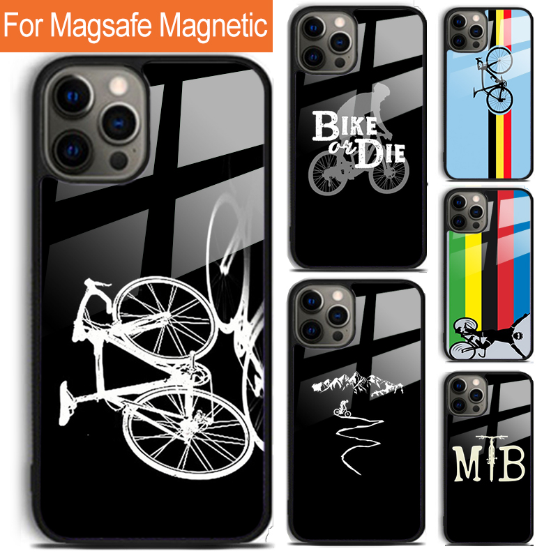 Funda de teléfono para bicicle - Mountain Biking Cartoon reseña y precio