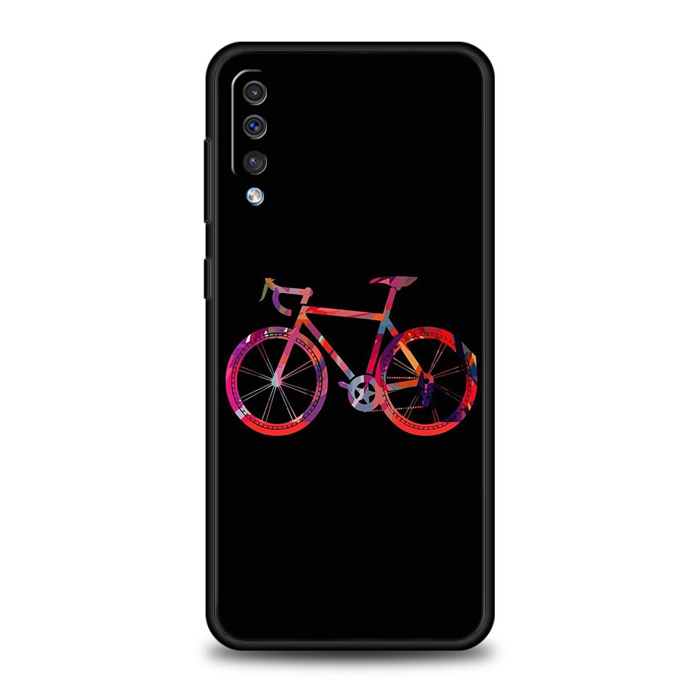 Funda artística de ciclismo pa - Mountain Biking Cartoon reseña y precio