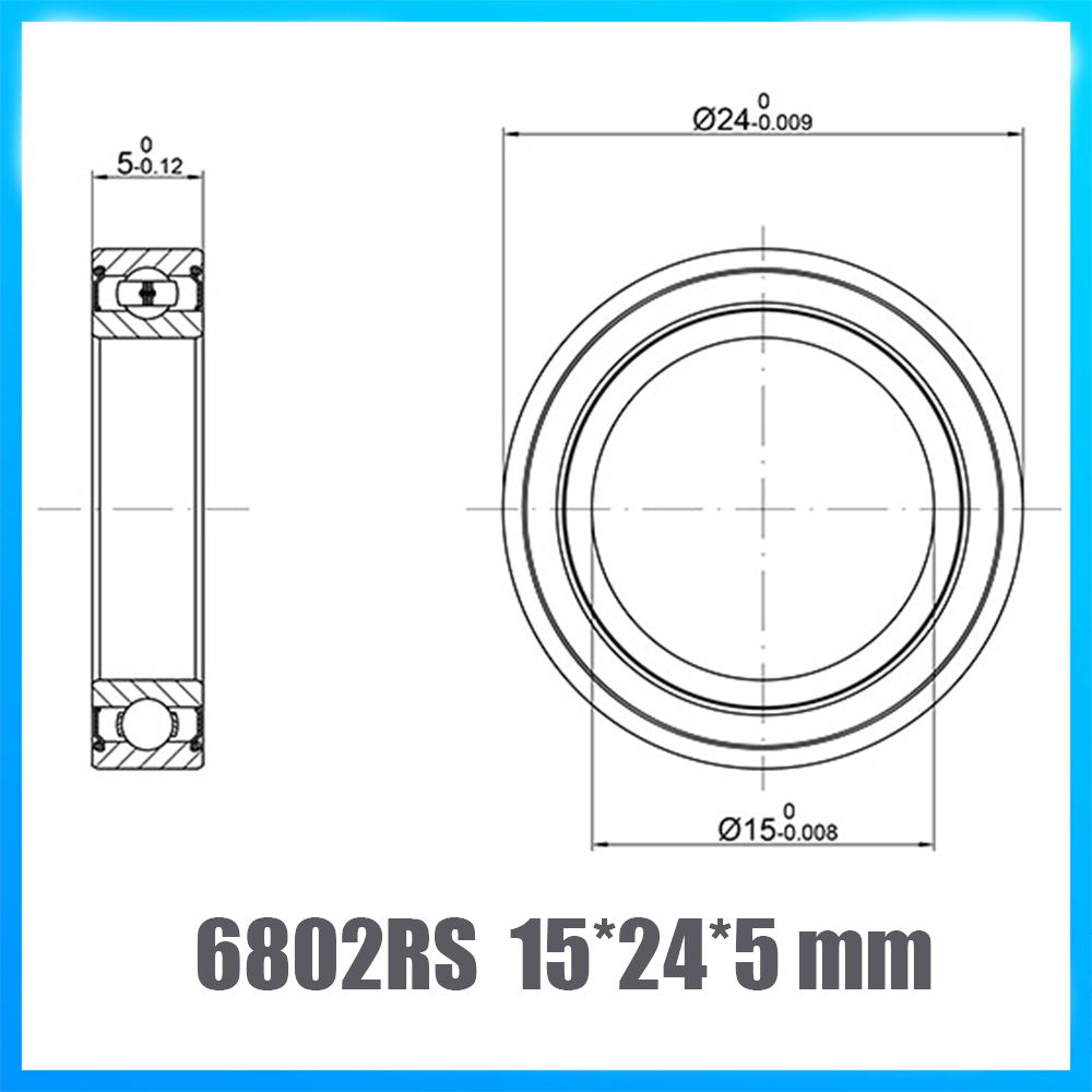 6802 Rodamiento cerámico híbri - Bottom Bracket Press reseña y precio